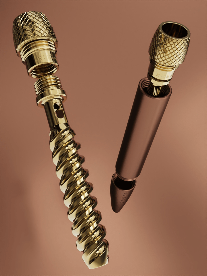 Vessel Helix Pipe [Copper] - Headshop.com