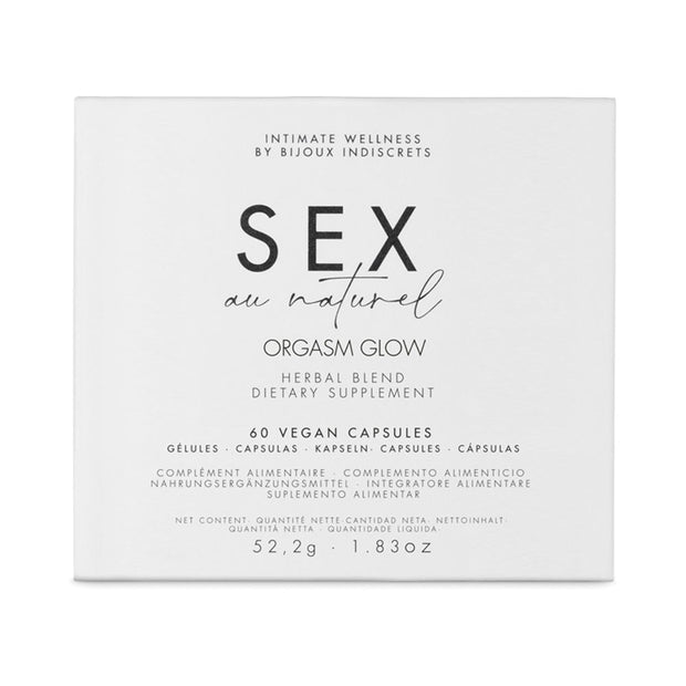 Bijoux Indiscrets Sex au Naturel Orgasm Glow Supplement 60 Capsules - Headshop.com