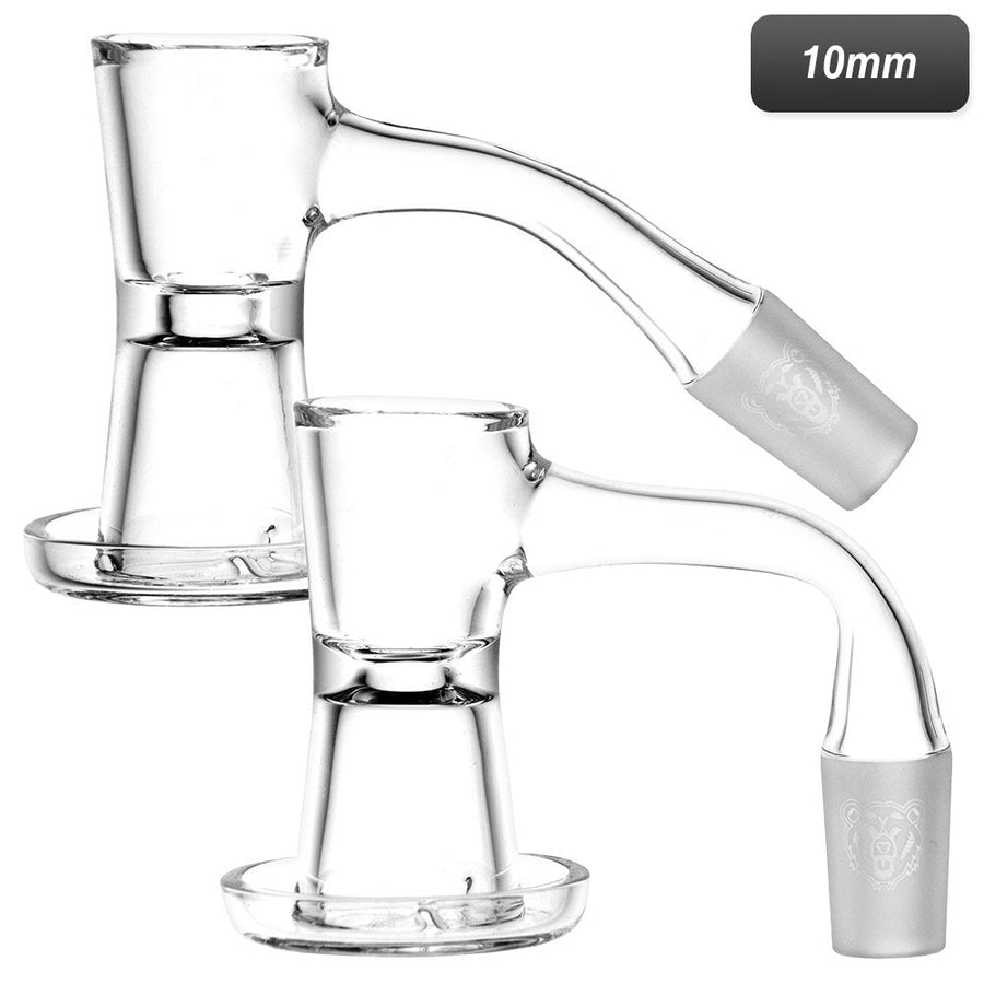 Bear Quartz Hourglass Slurper Banger | 10mm M - Headshop.com