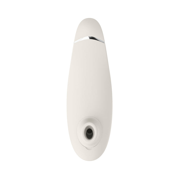 Womanizer Premium 2 Rechargeable Silicone Luxurious Pleasure Air Clitoral Stimulator Warm Gray - Headshop.com