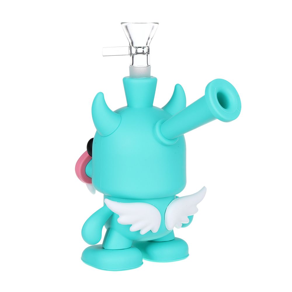 Vampire Cow Silicone Bubbler - 6" / Colors Vary - Headshop.com