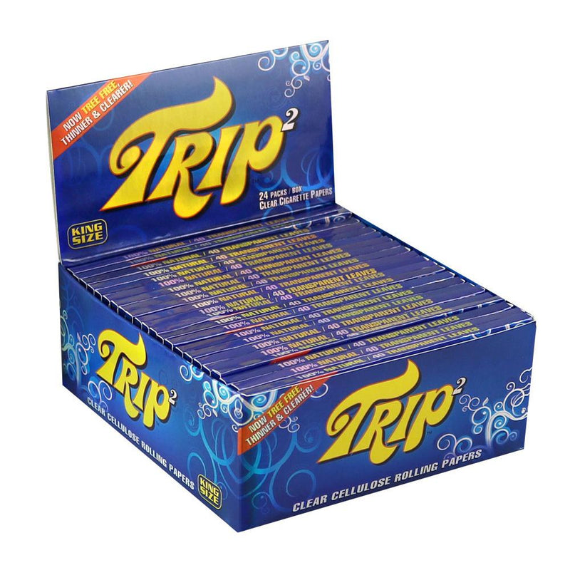 Trip 2 Clear Rolling Papers | Kingsize - Headshop.com