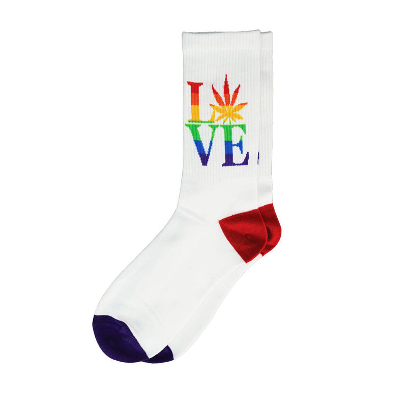 6PK - Blazing Buddies Socks - Rainbow Love - Headshop.com