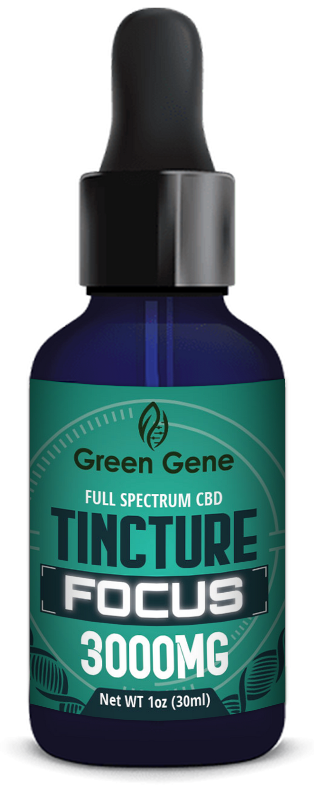 Full Spectrum FOCUS CBD Oil 1000MG or 3000MG (Kosher) - Headshop.com