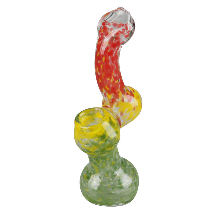 Rasta Bubbler Hand Pipe - Headshop.com