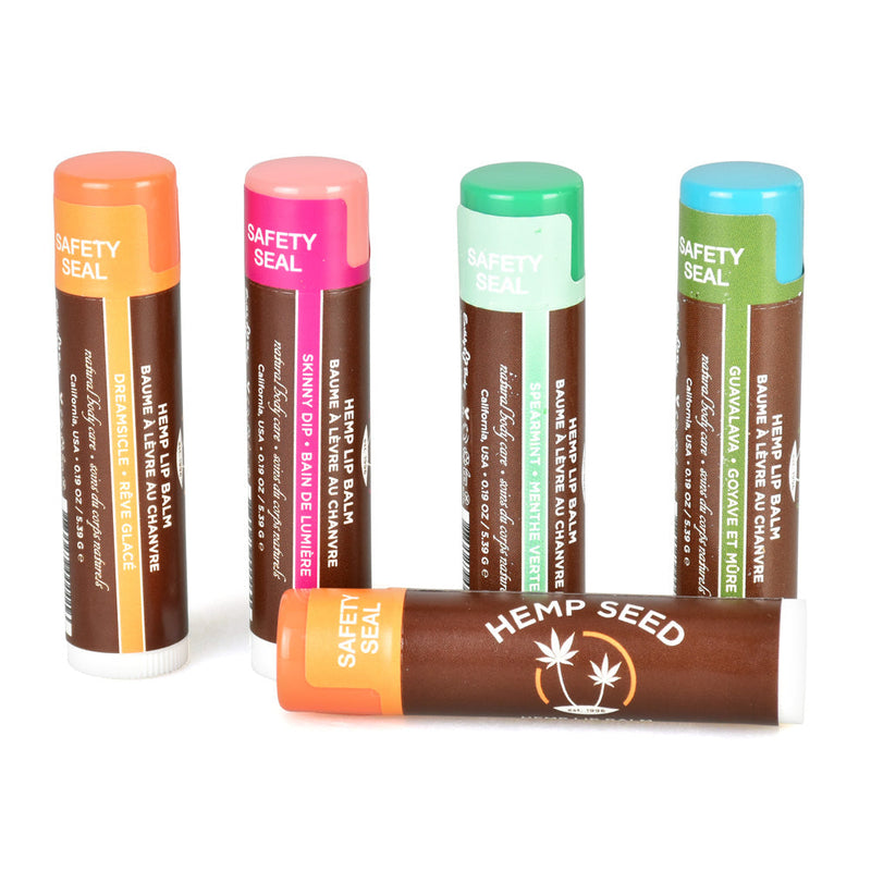 Earthly Body Hemp Lip Balm - 1oz / Assorted - 48PC DISPLAY - Headshop.com