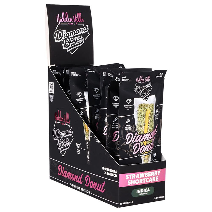 Hidden Hills x Diamond Boys THCA Diamond Donut Pre-Roll | 2.2g | 10ct Display