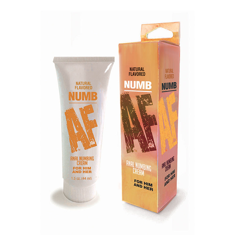 Numb AF Unflavored Anal Numbing Cream 1.5 oz. - Headshop.com