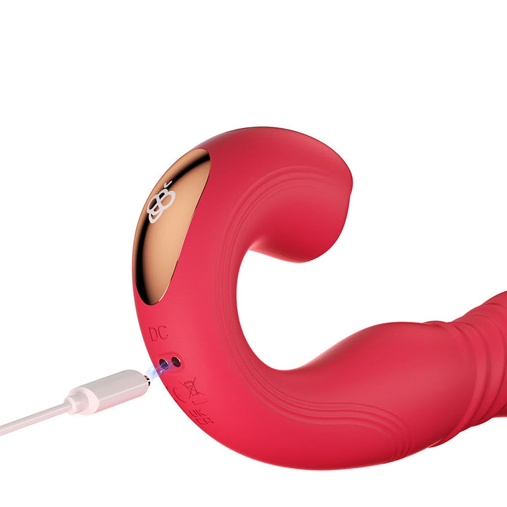 Honey Play Box Joi Thrust 2 App-Controlled Thrusting Vibrator & Clit Licker - Headshop.com