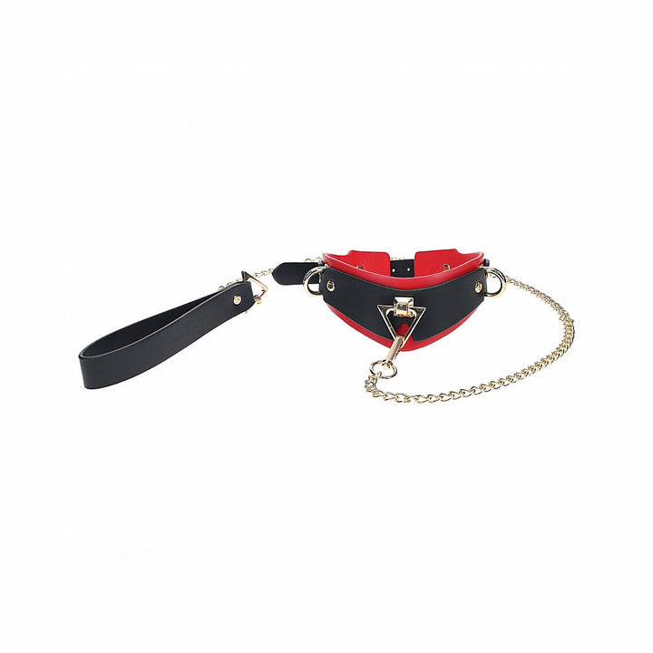 Ouch! International Milan Collection Collar with Leash - Headshop.com