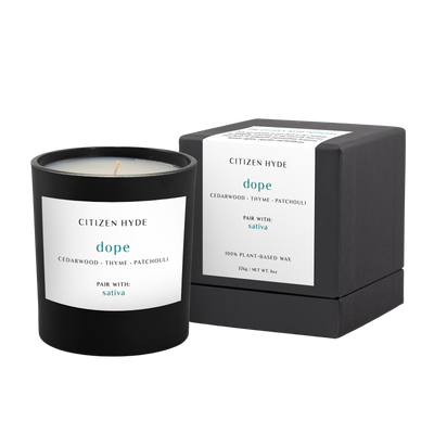dope Citizen Hyde Candle, pair with sativa - Headshop.com