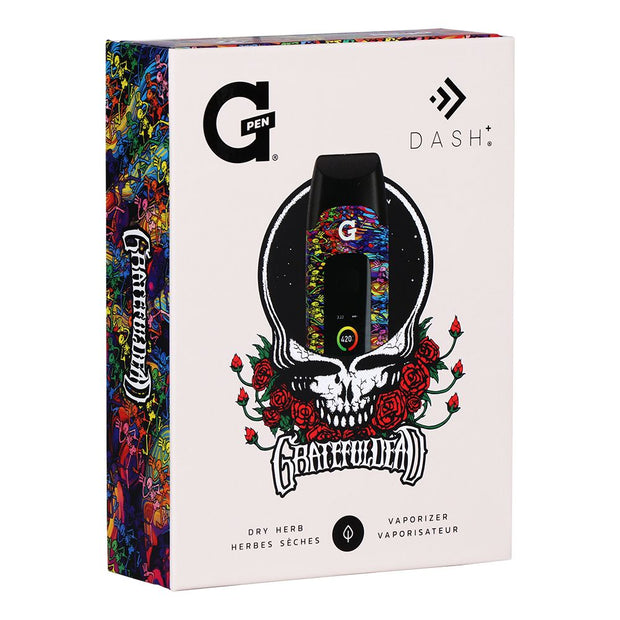 G Pen x Grateful Dead Dash+ Dry Herb Vaporizer - 1800mAh - Headshop.com