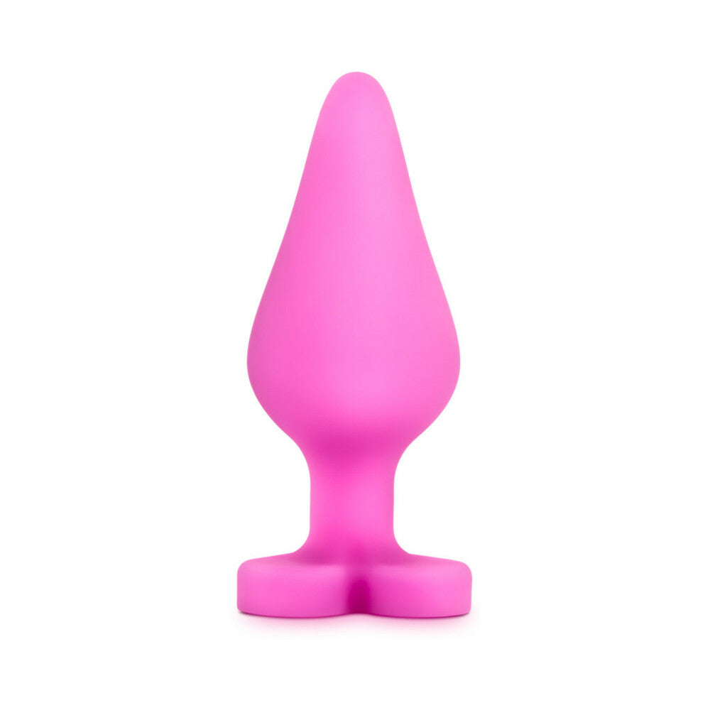 Play with Me Naughty Candy Hearts 'Be Mine' Anal Plug Pink - Headshop.com