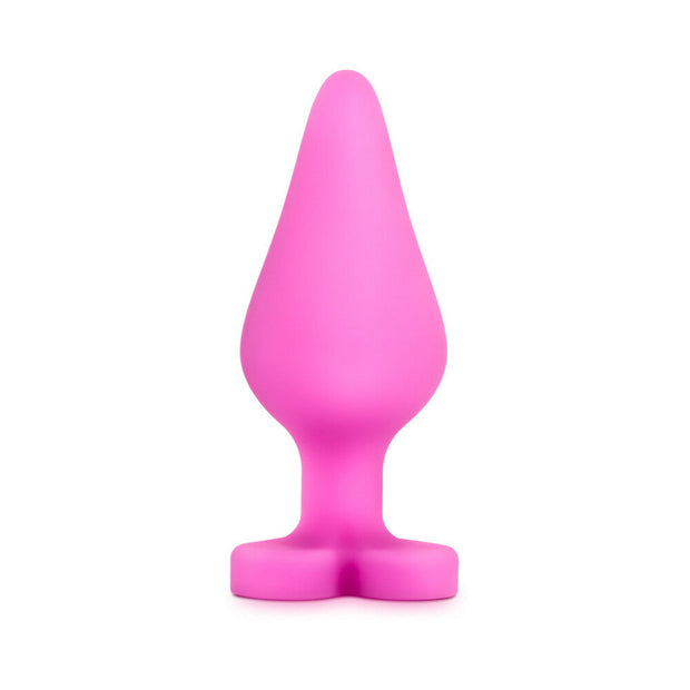 Play with Me Naughty Candy Hearts 'Be Mine' Anal Plug Pink - Headshop.com