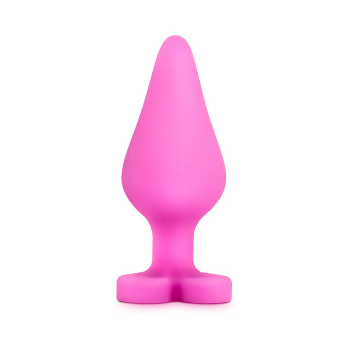 Play with Me Naughty Candy Hearts 'Be Mine' Anal Plug Pink - Headshop.com