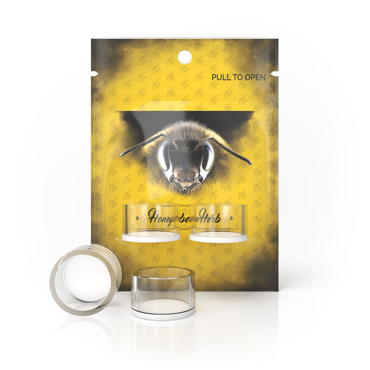 Honeybee Herb Honey and Milk Quartz Cups - Headshop.com