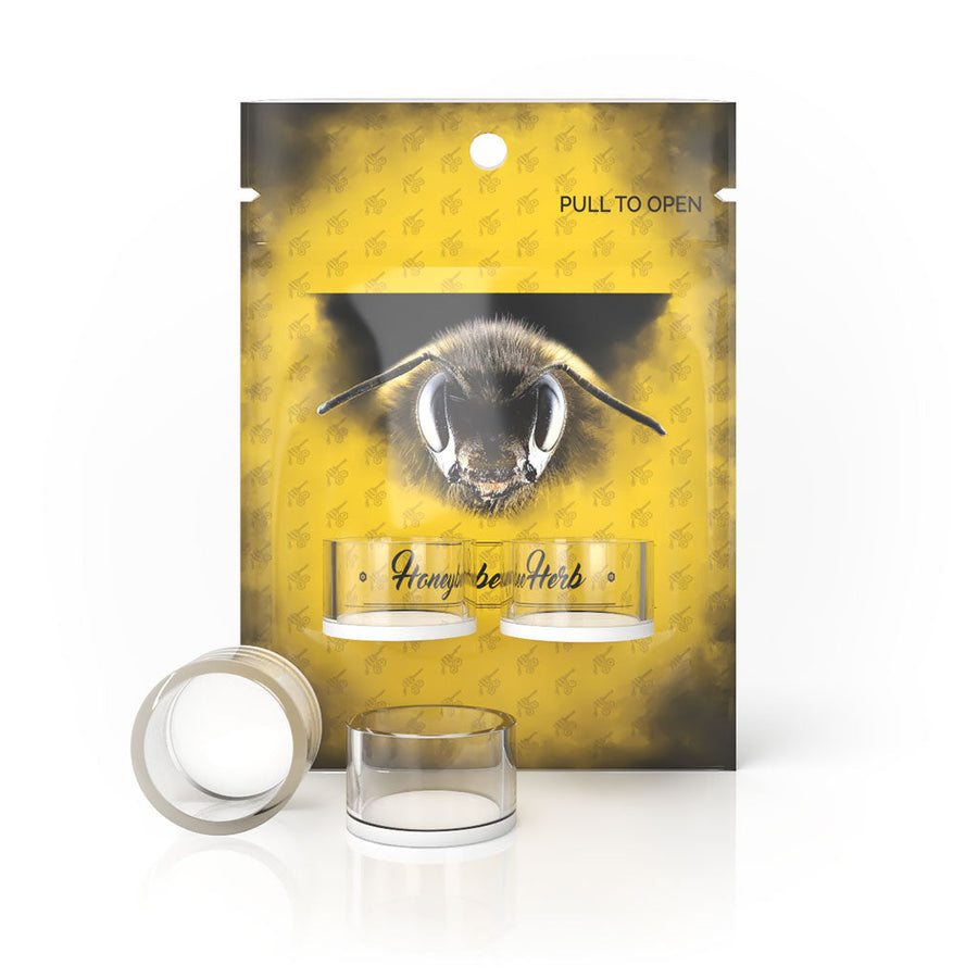 Honeybee Herb Honey and Milk Quartz Cups - Headshop.com