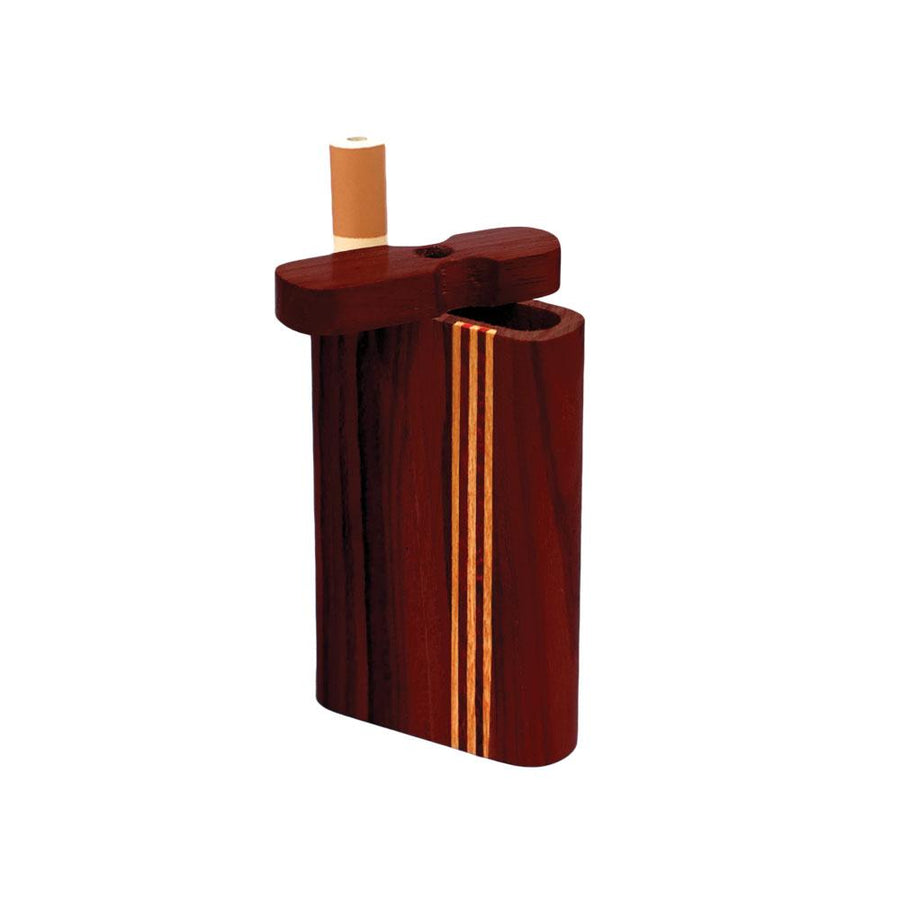 Striped Dark Wood Dugout - Headshop.com
