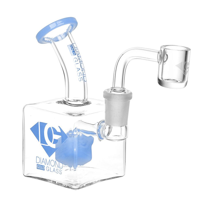 Diamond Glass SP2 Mini Dab Rig - 4.5"/ 14mm F - Headshop.com