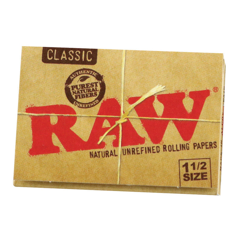 RAW Classic Rolling Papers | 1 1/2 Inch - Headshop.com
