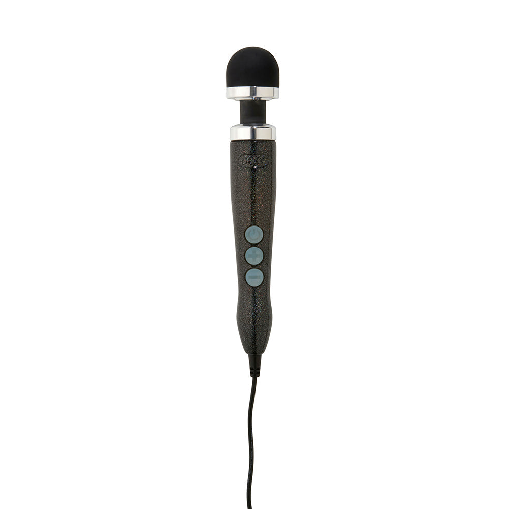 Doxy Die Cast 3 Compact Wand Vibrator Disco Black - Headshop.com