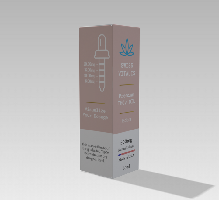 Swiss Vitalis THCv 500mg Isolate Oil - Headshop.com