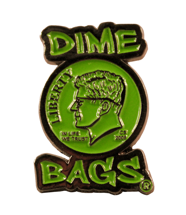 Dime Bags Logo Hat Pin