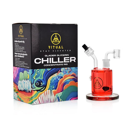 Ritual Smoke - Chiller Glycerin Concentrate Rig - Red - Headshop.com