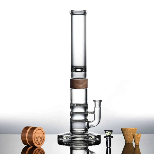 Vitae Glass 16" T.H.C Bong (Triple Honey Comb) - Headshop.com