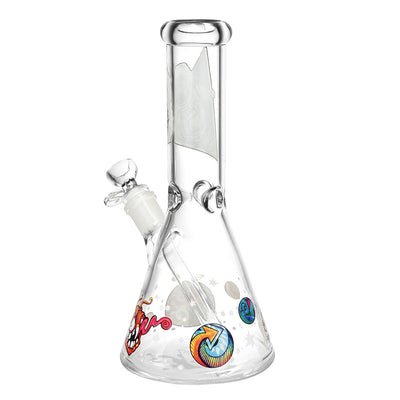 Pulsar Full Wrapped Beaker Water Pipe -10.5"/14mm F/Psychedelic Spaceman - Headshop.com
