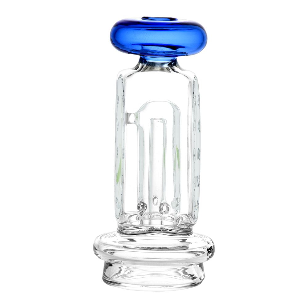 Pulsar 420 Timepiece Bubbler Attachment For Puffco Peak / Pro - 4.25" / Blue - Headshop.com