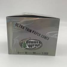 Blunt Wrap Ultra Thin Rice Cones 1 1/4 size 30 pc - Headshop.com