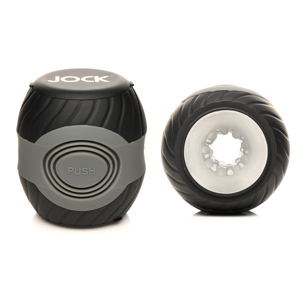 Jock 10X Vibrating Double Masturbator - Headshop.com