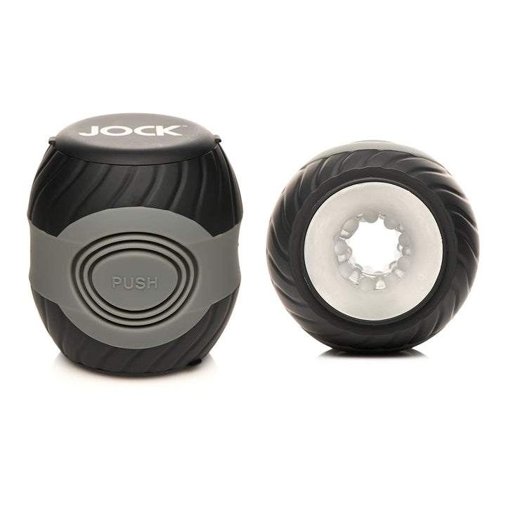 Jock 10X Vibrating Double Masturbator - Headshop.com