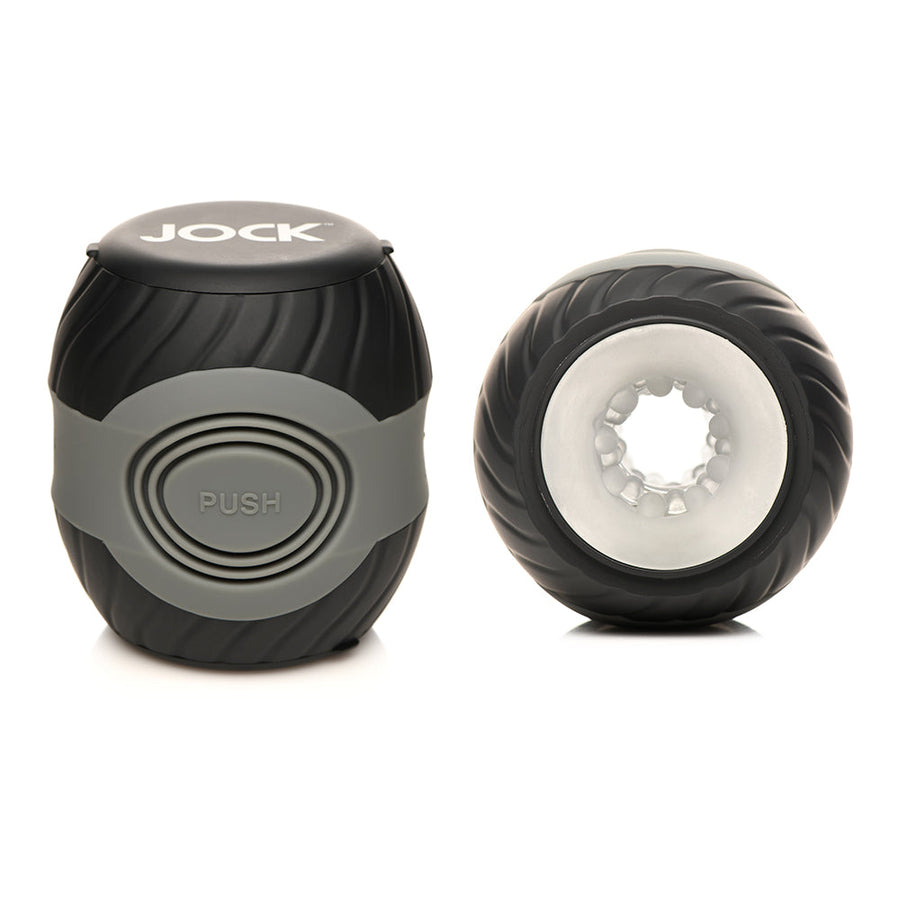 Jock 10X Vibrating Double Masturbator - Headshop.com