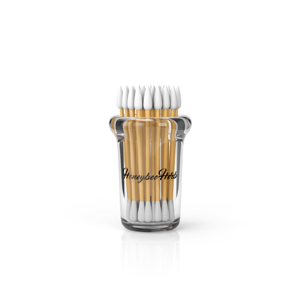 Honeybee Herb Dab Swab Holder Jar - Headshop.com
