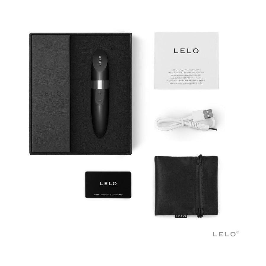 LELO MIA 2 Rechargeable Lipstick Vibrator Black - Headshop.com