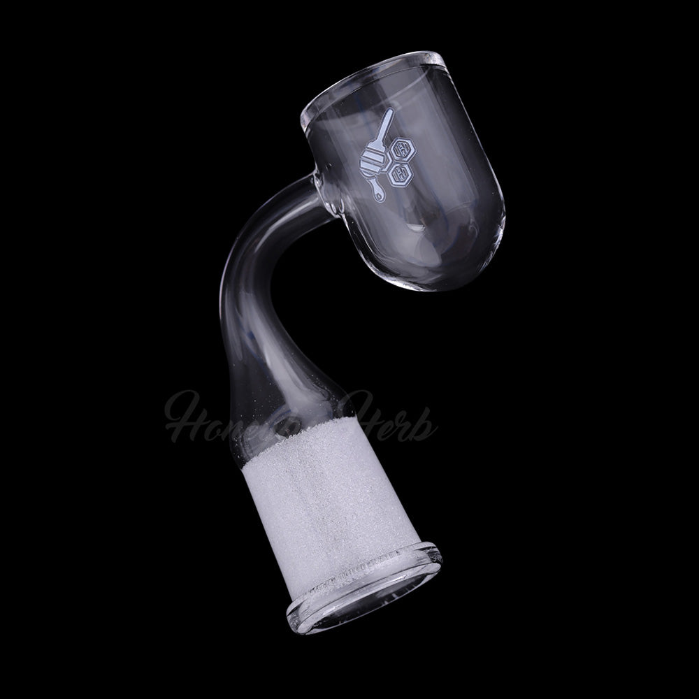 Honey Bevel Bowl Quartz Banger - 90° Degree | YL - Headshop.com