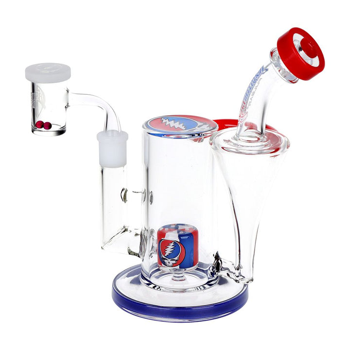 Grateful Dead x Pulsar Honest Tune Recycler Rig Set - 8.5" / 14mm F - Headshop.com