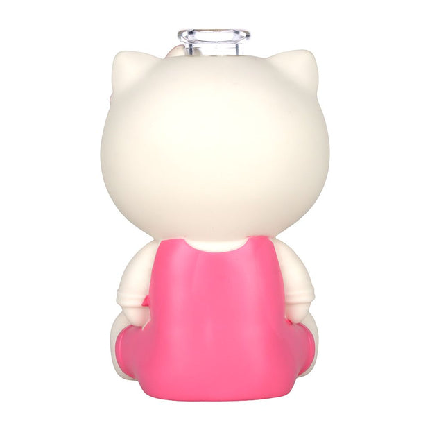 3CT BUNDLE - Cutest Kitty Glass & Vinyl Water Pipe - 7" / 14mm F