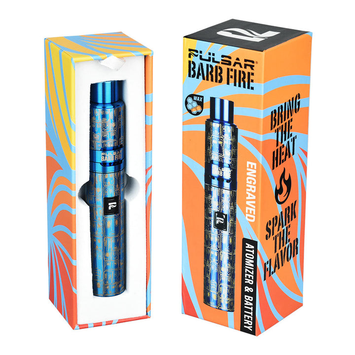 Pulsar Boho Faces Variable Voltage Barb Fire Kit -1450mAh - Headshop.com