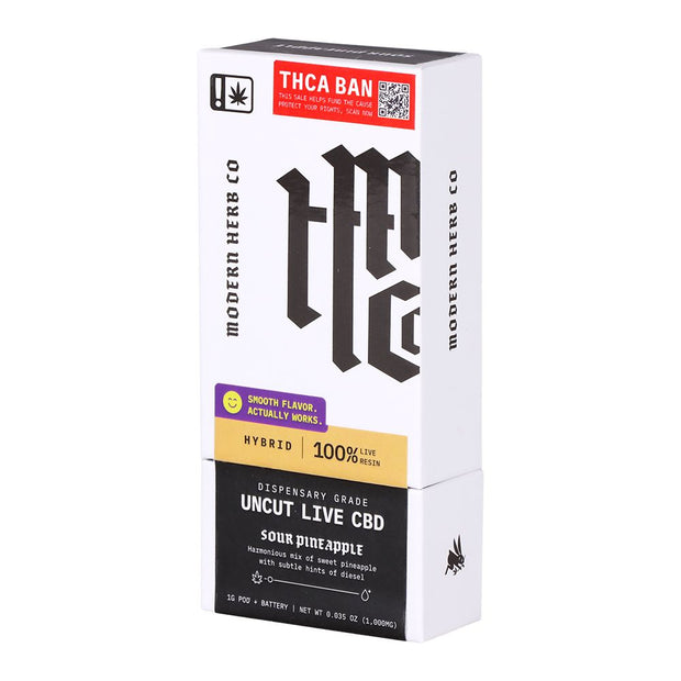 Modern Herb Co Live Uncut CBD Pod Starter Kit | 1g | 6ct Display