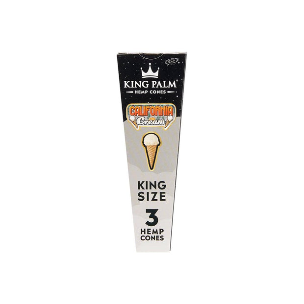 King Palm Hemp Cones | 3pc | King Size | 30pk Display - Headshop.com