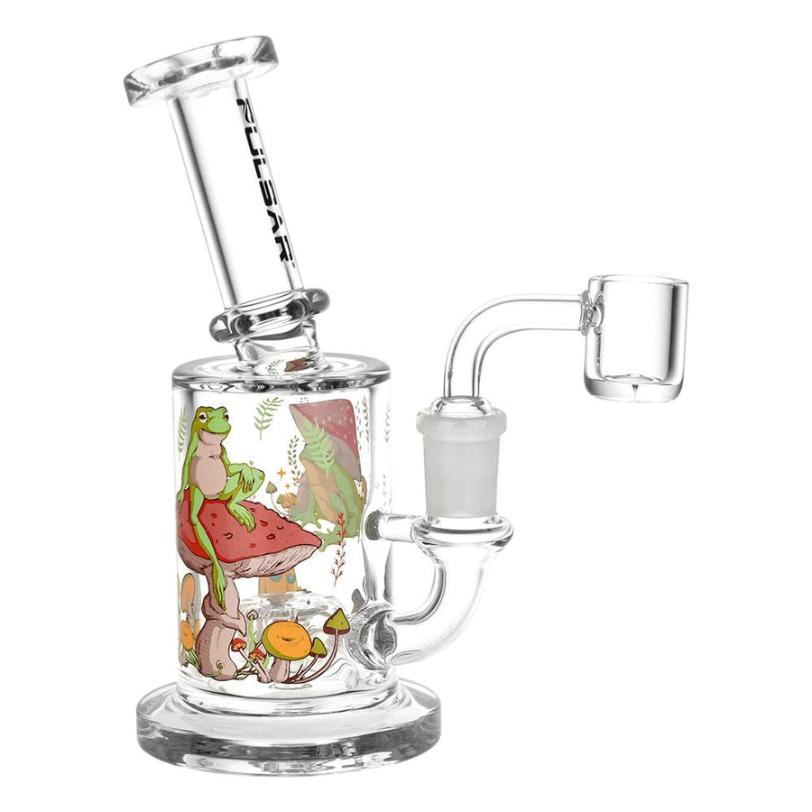 Pulsar Froggy Fun Guy Glass Dab Rig - 6.25" / 14mm F - Headshop.com
