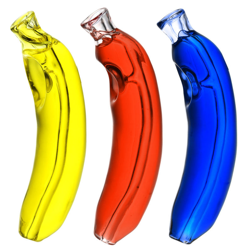 I Am A Banana Freezable Glycerin Hand Pipe - 5"/Colors Vary - Headshop.com