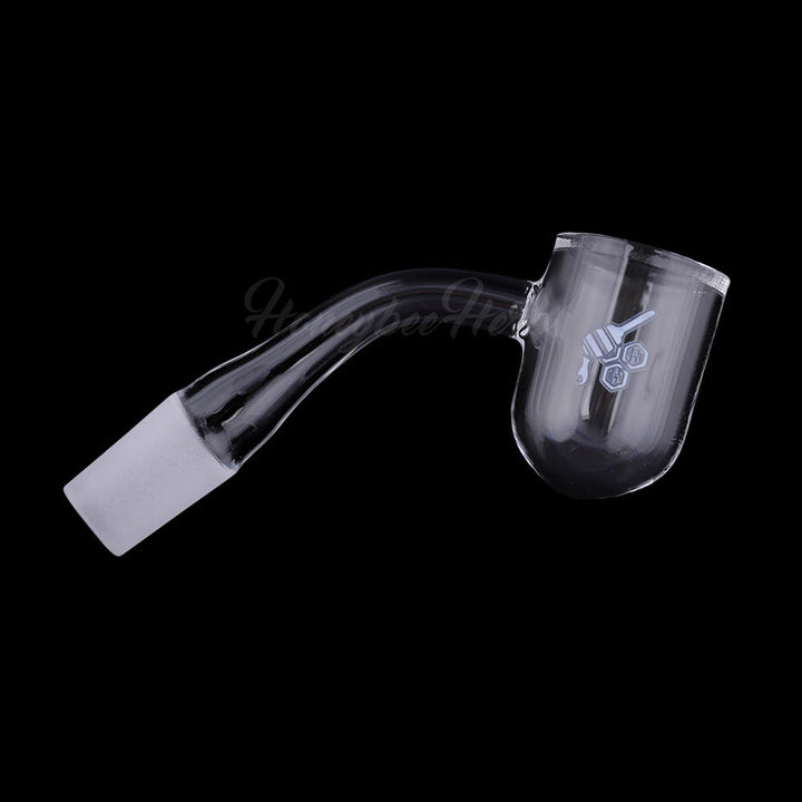 HONEY BEVEL BOWL QUARTZ BANGER - 45° DEGREE | YL - Headshop.com