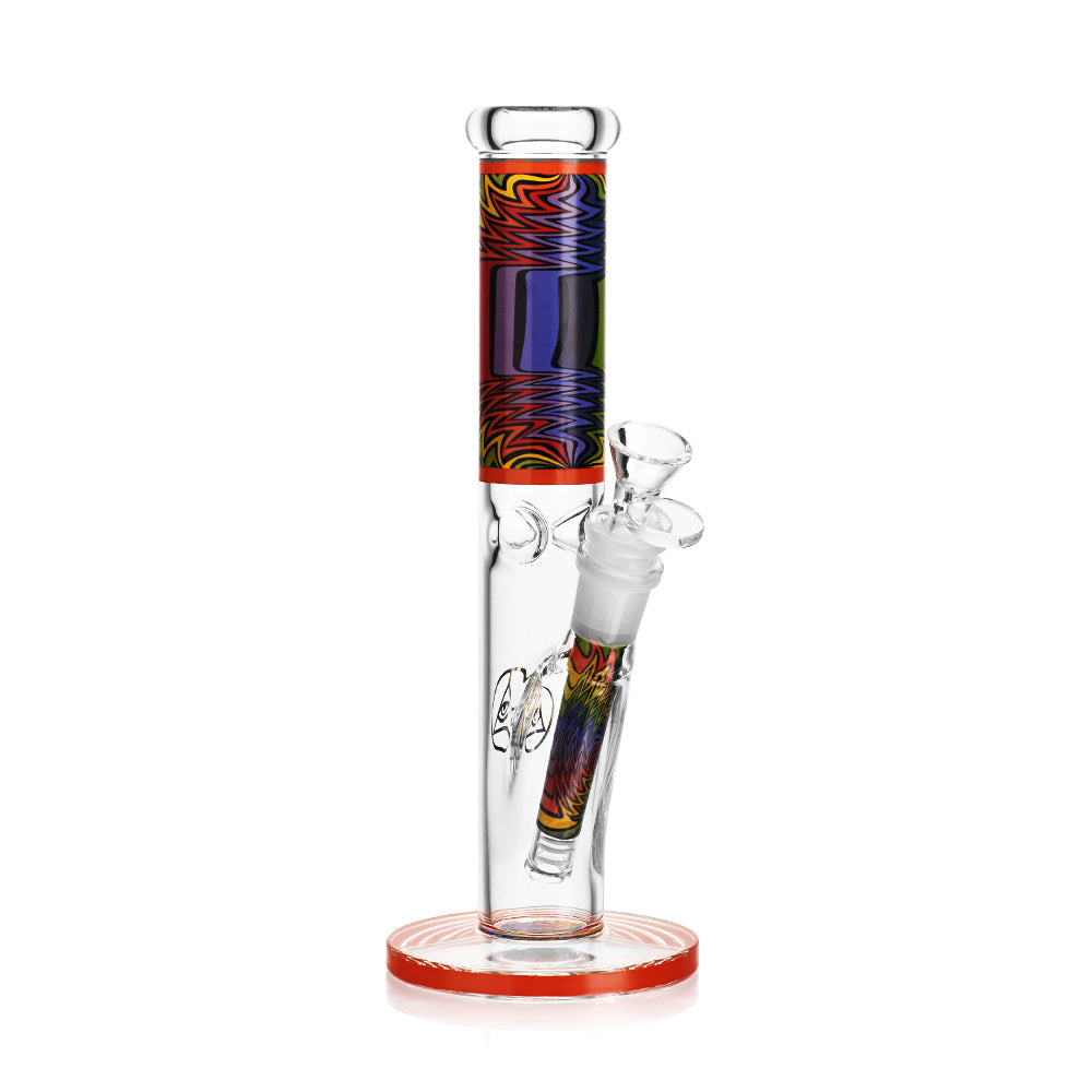 Ritual Smoke - Prism 10" Glass Straight Tube - Tangerine - Headshop.com