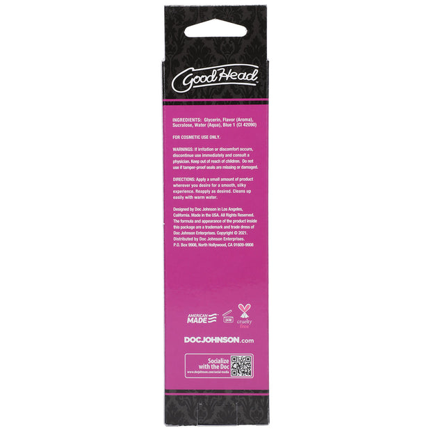 GoodHead Warming Head Oral Delight Gel Cotton Candy 4 oz.