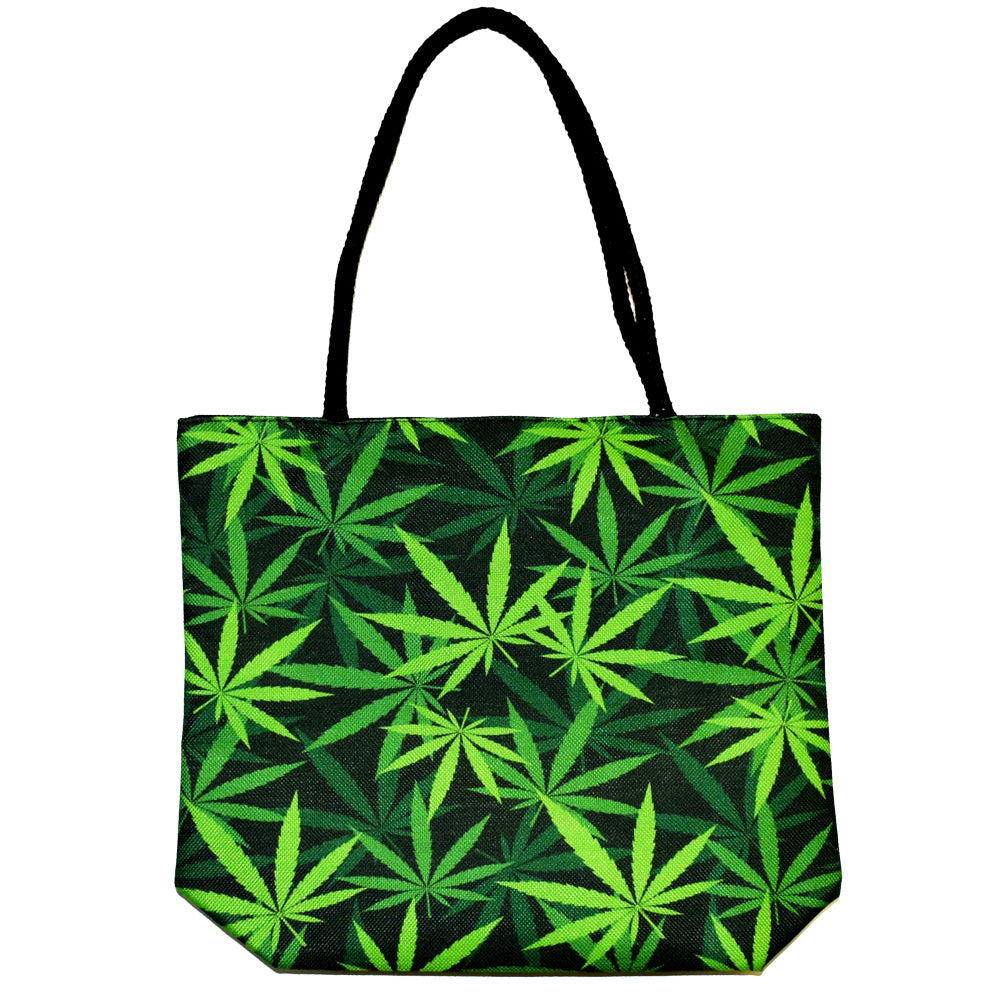 Jute Rope Handled Tote Bag - Headshop.com