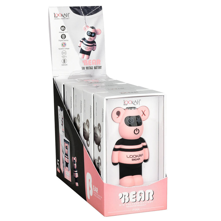 Lookah Bear 510 Battery | 500mAh | 5pc Display - Headshop.com